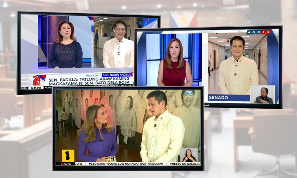 Robin Padilla interview Mel Tiangco Karen Davila Korina Sanchez Bato Dela Rosa