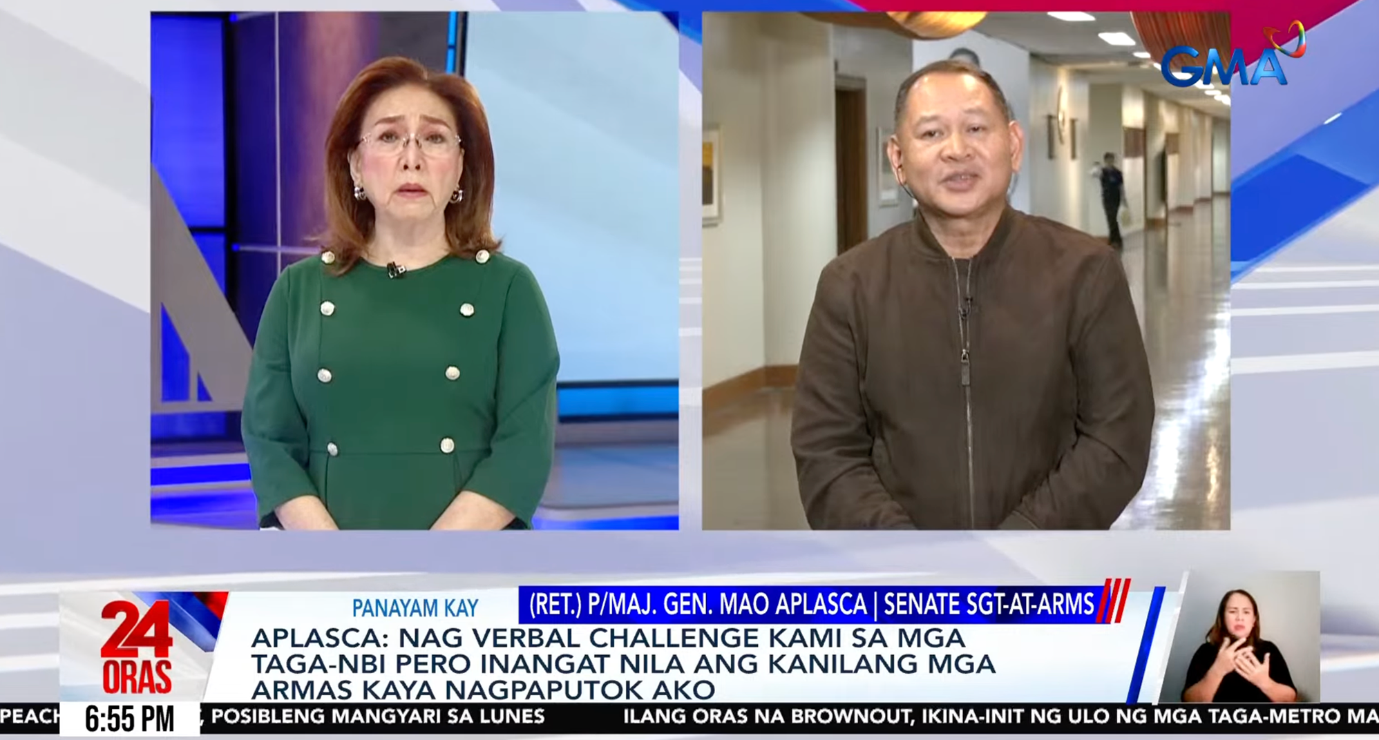 mel tiangco mao aplasca
