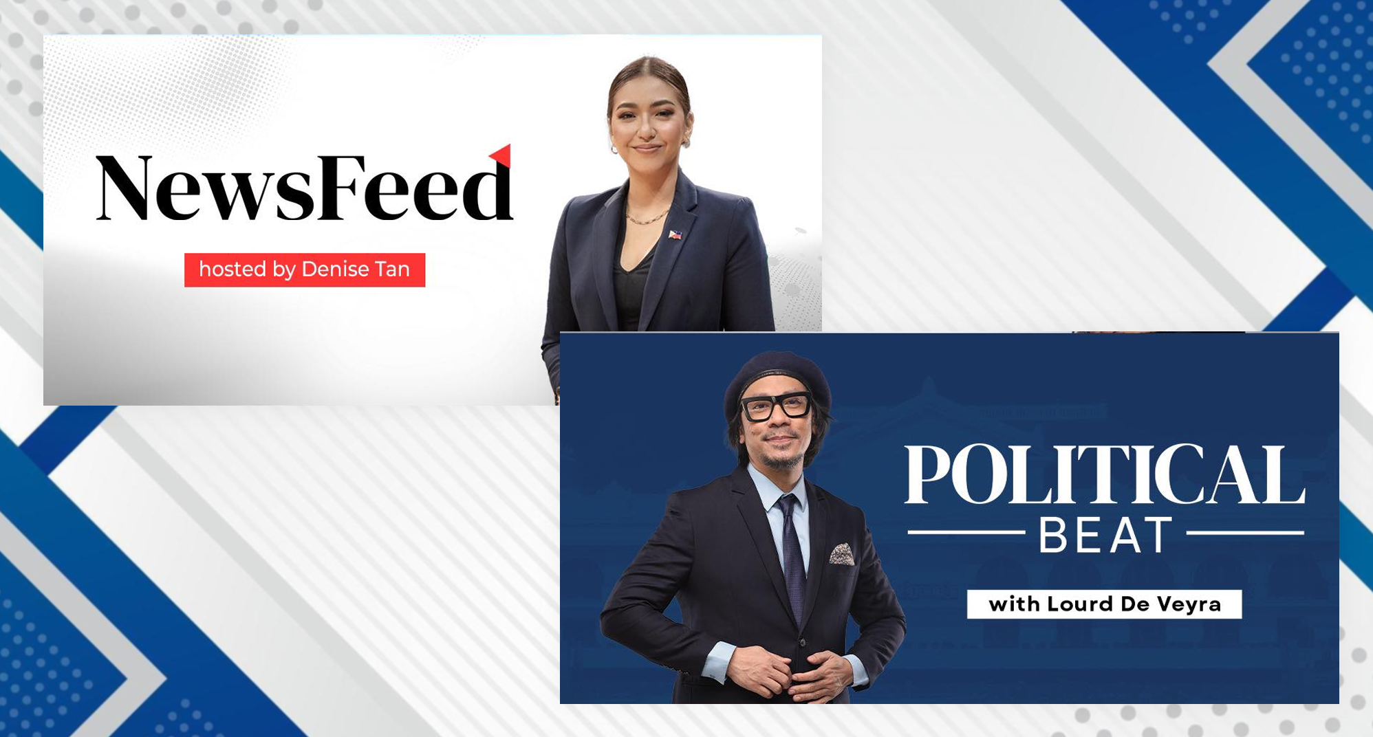 one news denise tan lourd de veyra political beat newsfeed
